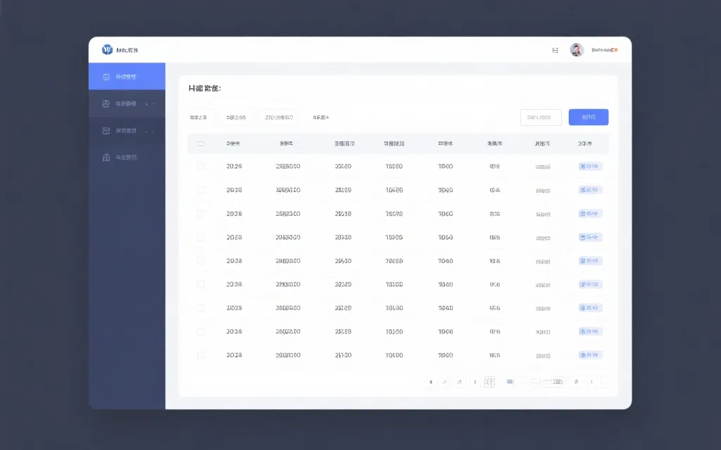 历史开奖信息归档界面示意